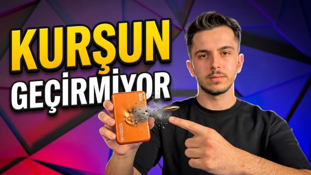Kurşun Geçirmez Powerbank – Bix PB121 İnceleme
