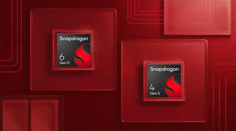 Snapdragon 4 Gen 5 ve 6 Gen 5 Tanıtıldı
