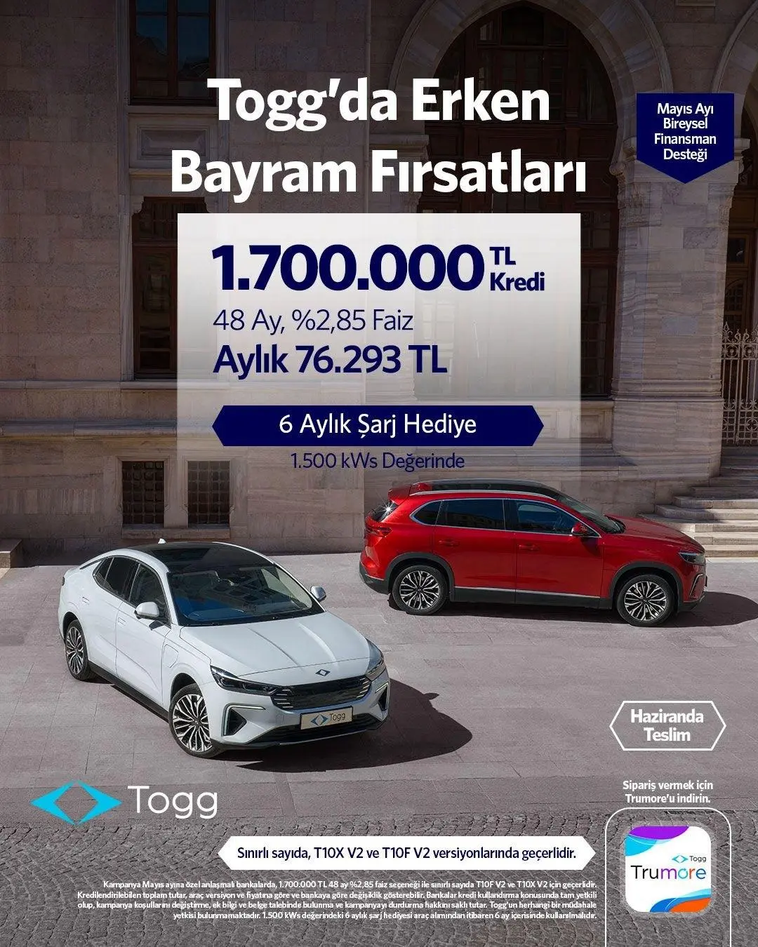 Togg Mayıs 2026 Kampanyası