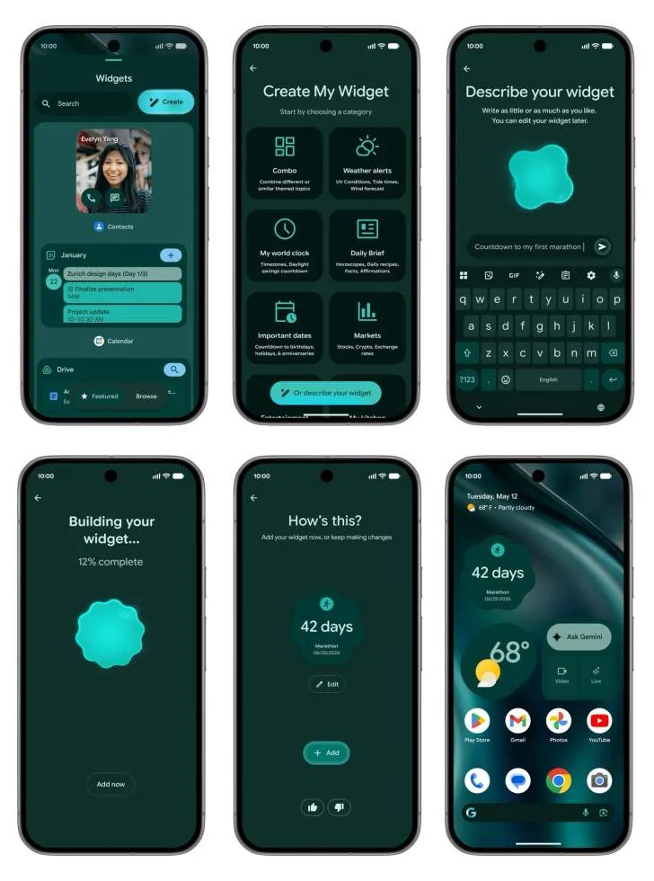 Android 17, Google, Gemini Intelligence, Rambler, Quick Share