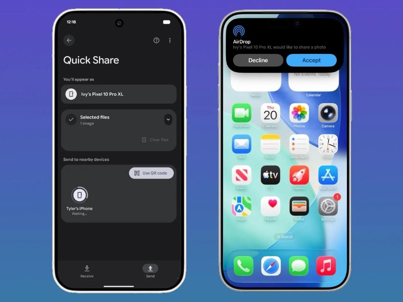 androidden-iosa-veri-aktarimi-icin-yeni-donem Google, Android, AirDrop, Quick Share, iOS