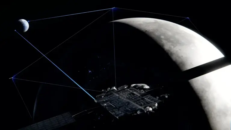 SpaceX, Starlink, Ay, lazer, iletişim