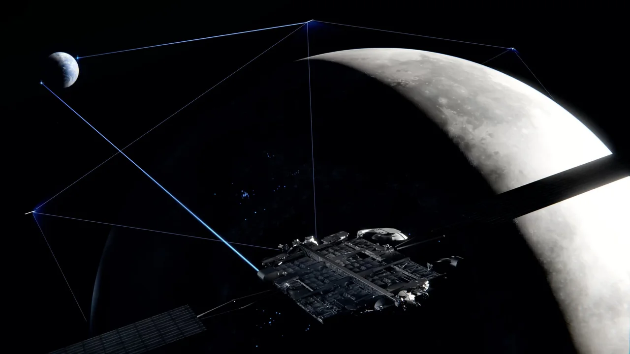 SpaceX, Starlink, Ay, lazer, iletişim
