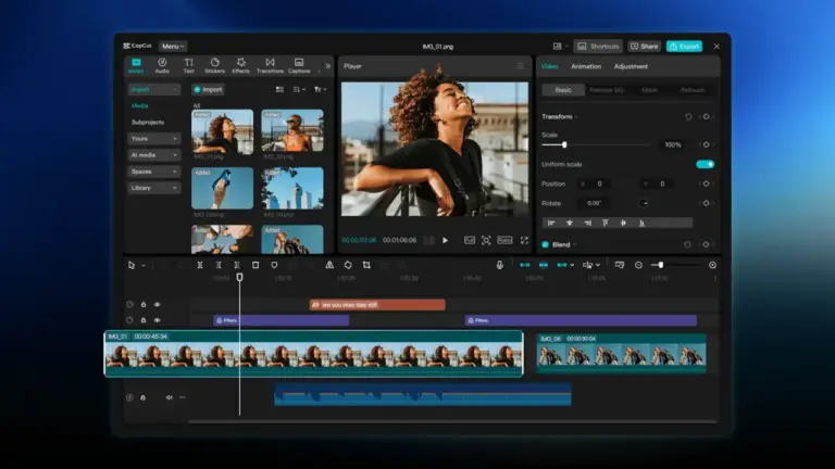 CapCut Pad, Android tablet, video düzenleme, CapCut Pro, mobil uygulama