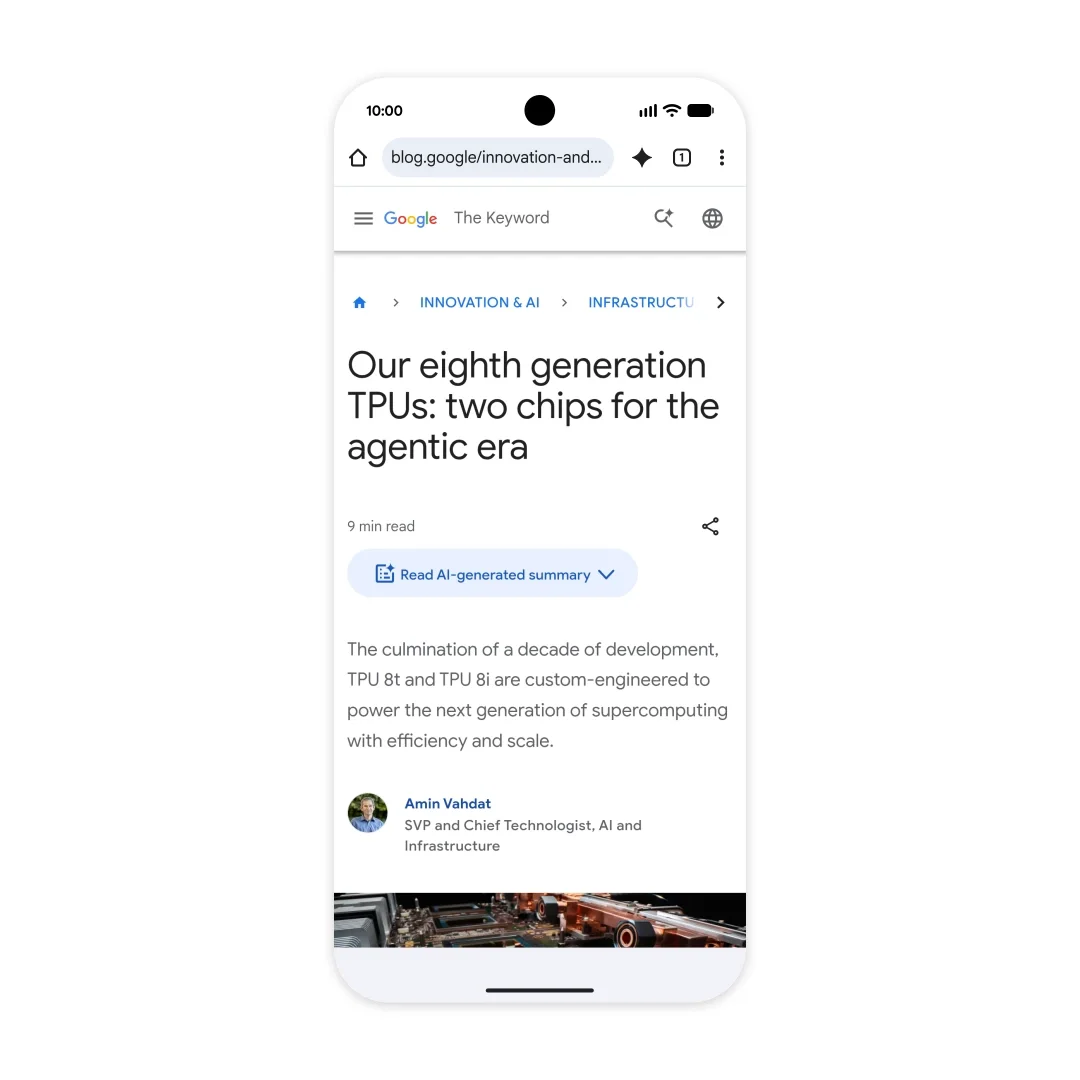 Chrome, Android, Gemini, Google, otomatik tarama
