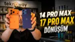 iPhone 14 Pro Max'i iPhone 17 Pro Max'e Dönüştürdük!