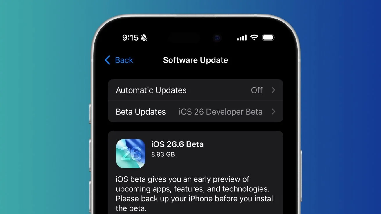 iOS 26.6, Apple, iPhone, beta, WWDC