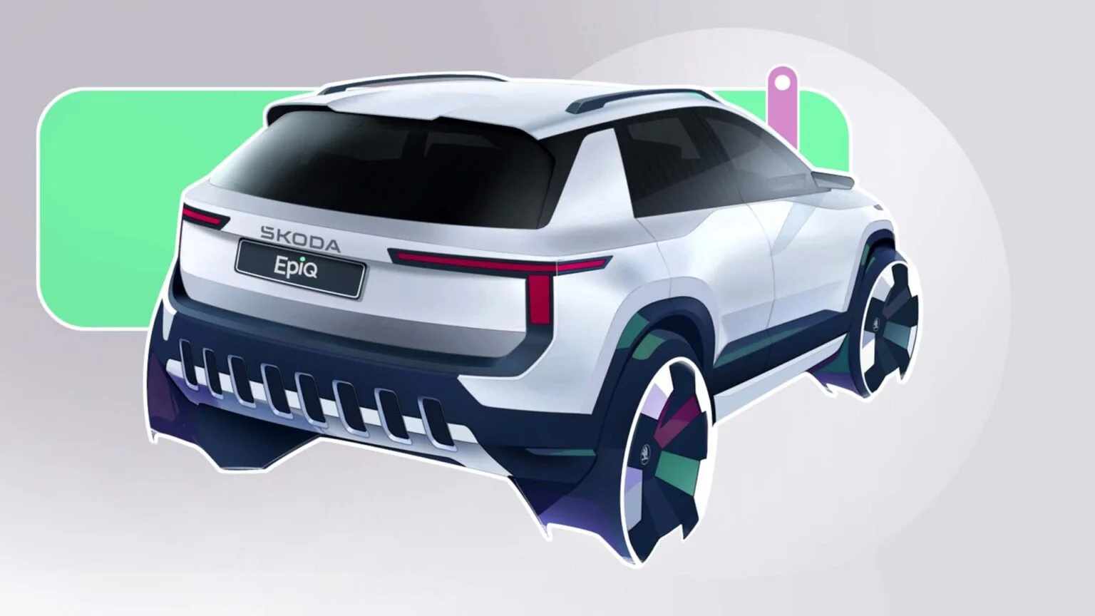 Skoda, Epiq, elektrikli otomobil, otomotiv, tasarım