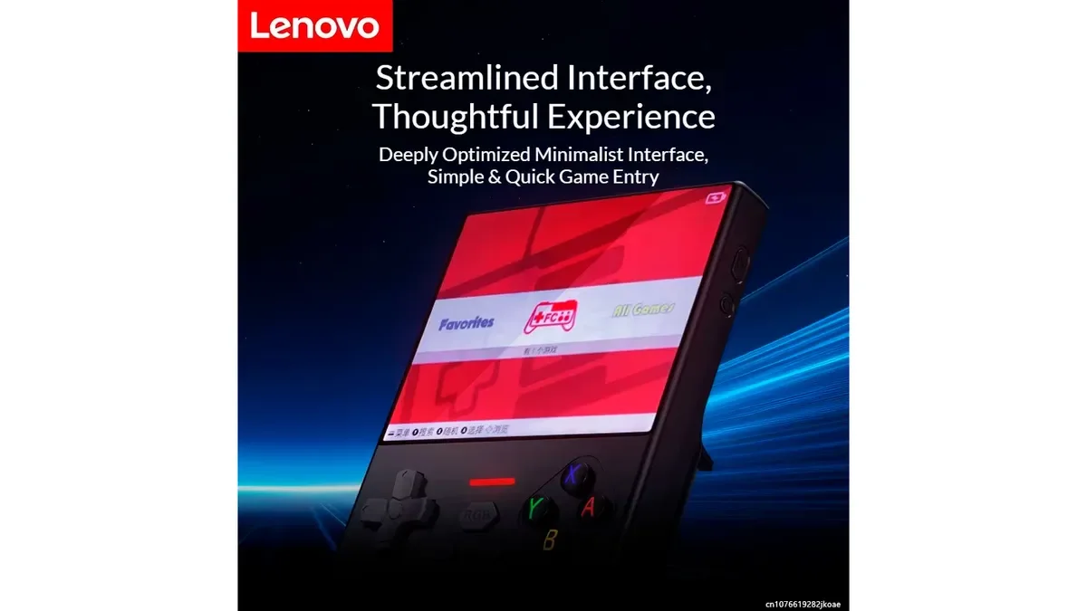 Lenovo, G02, retro oyun konsolu, el konsolu, emülasyon