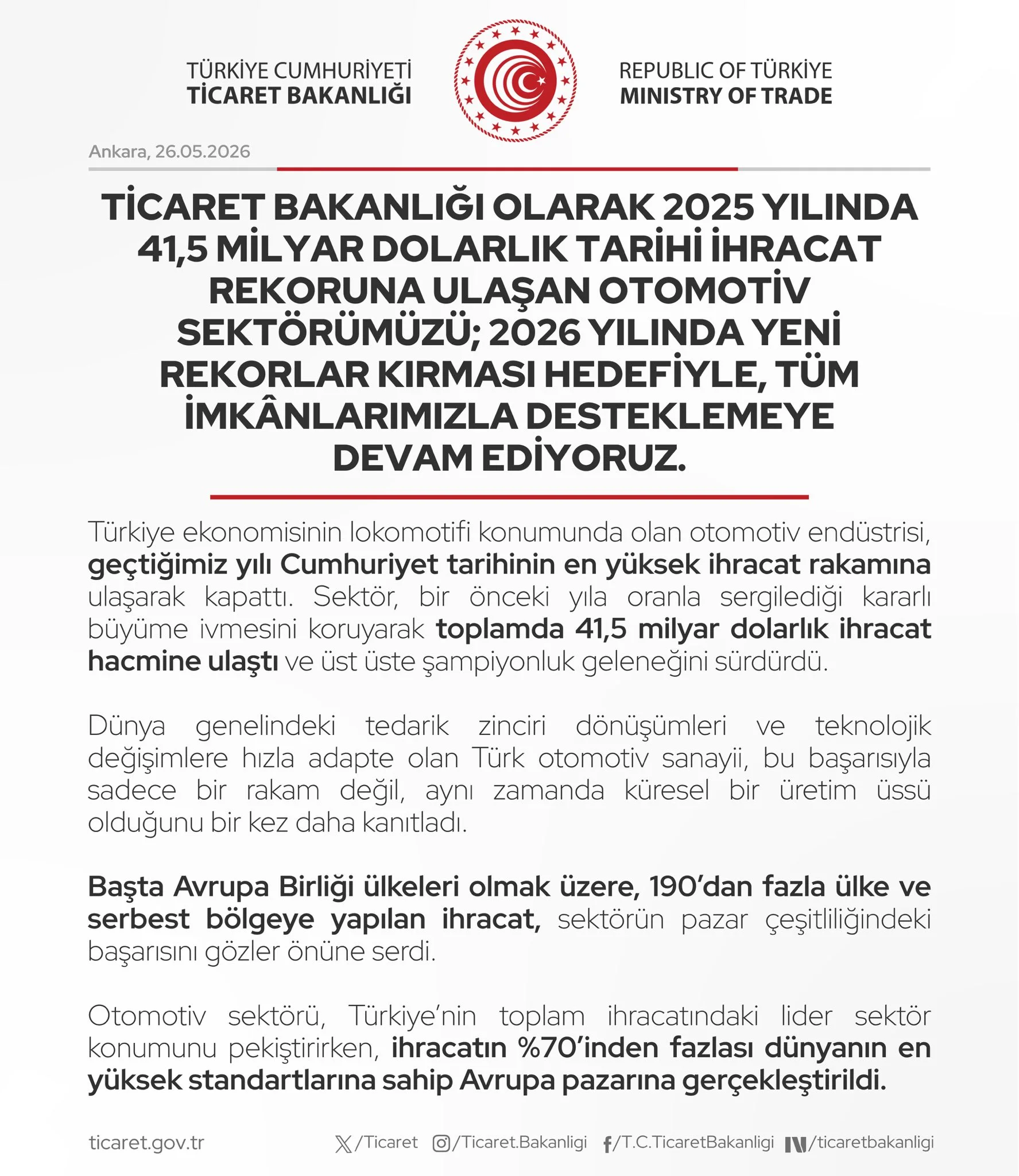 ticaret-bakanligindan-otomotiv-sektorune-tam-destek featured image