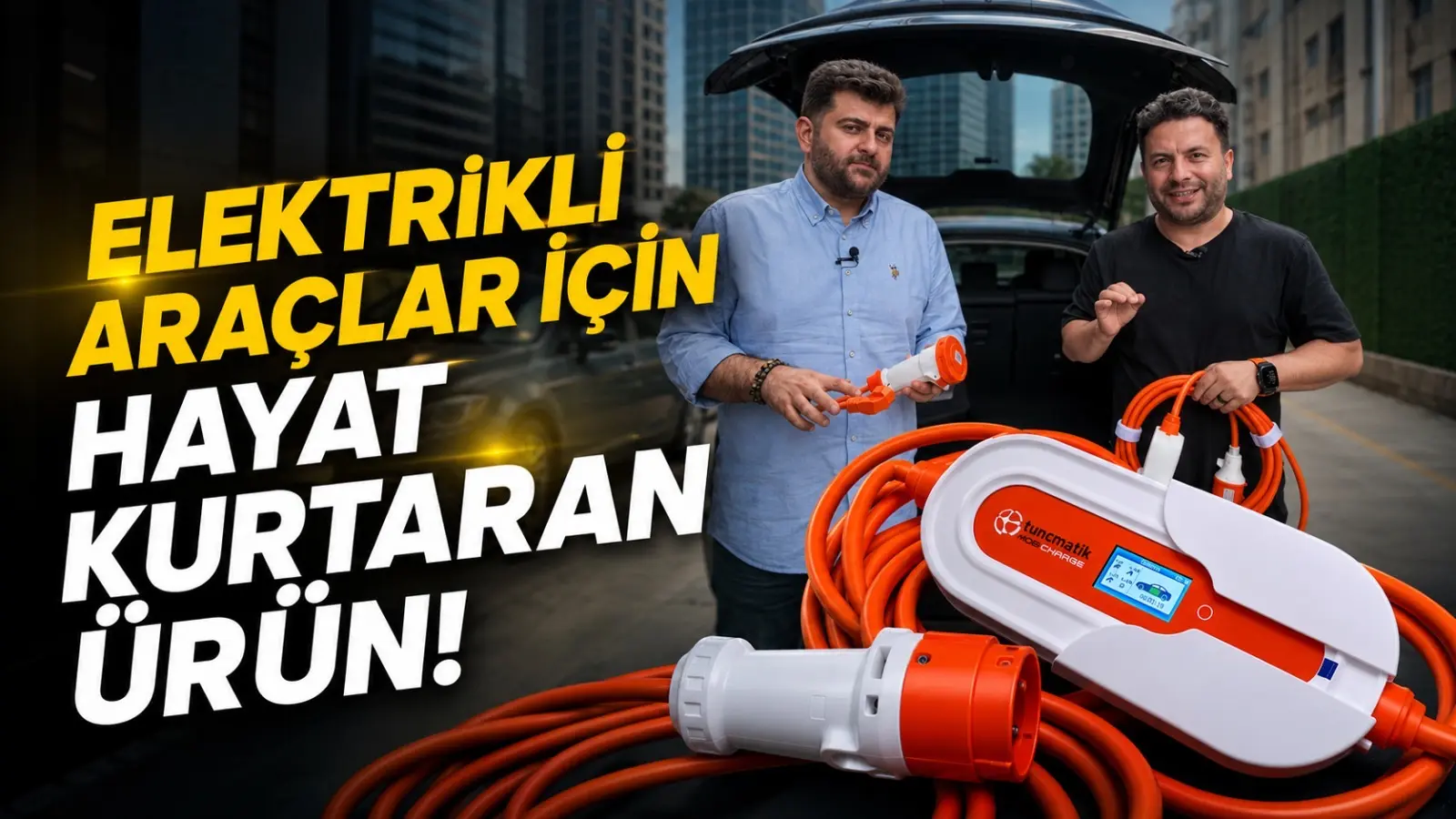Elektrikli Aracınızı Her Yerde Hızlı Şarj Edin: Tunçmatik MobiCharge 11 kW Portatif Şarj Cihazı İncelemesi