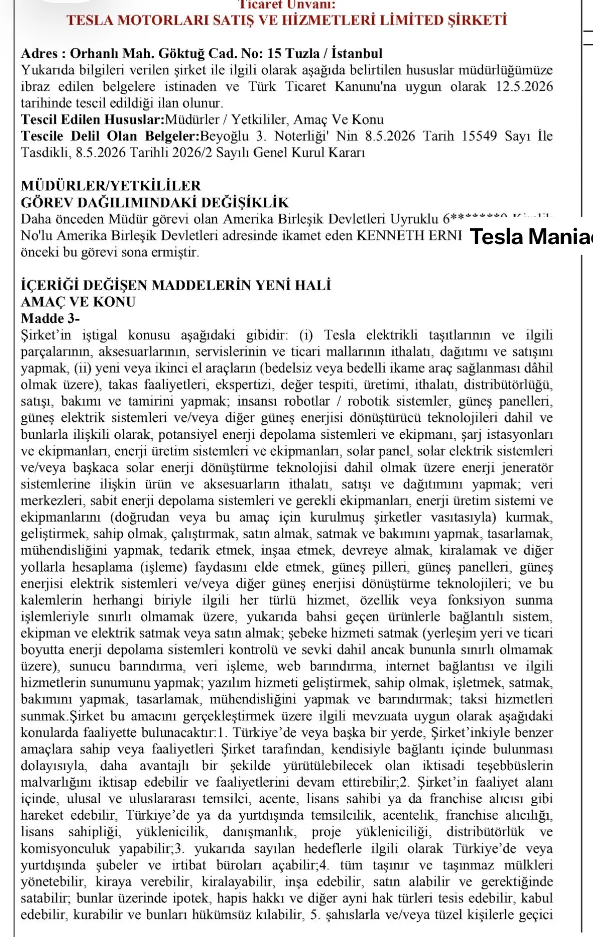 Tesla Türkiye Hedef Büyütüyor: İnsansı Robot Optimus ve Güne