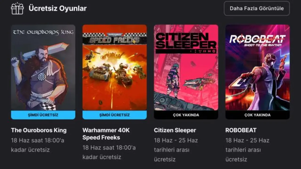 Epic Games Store İki Yeni Oyunu Ücretsiz Olarak Veriyor 2 Epic Games