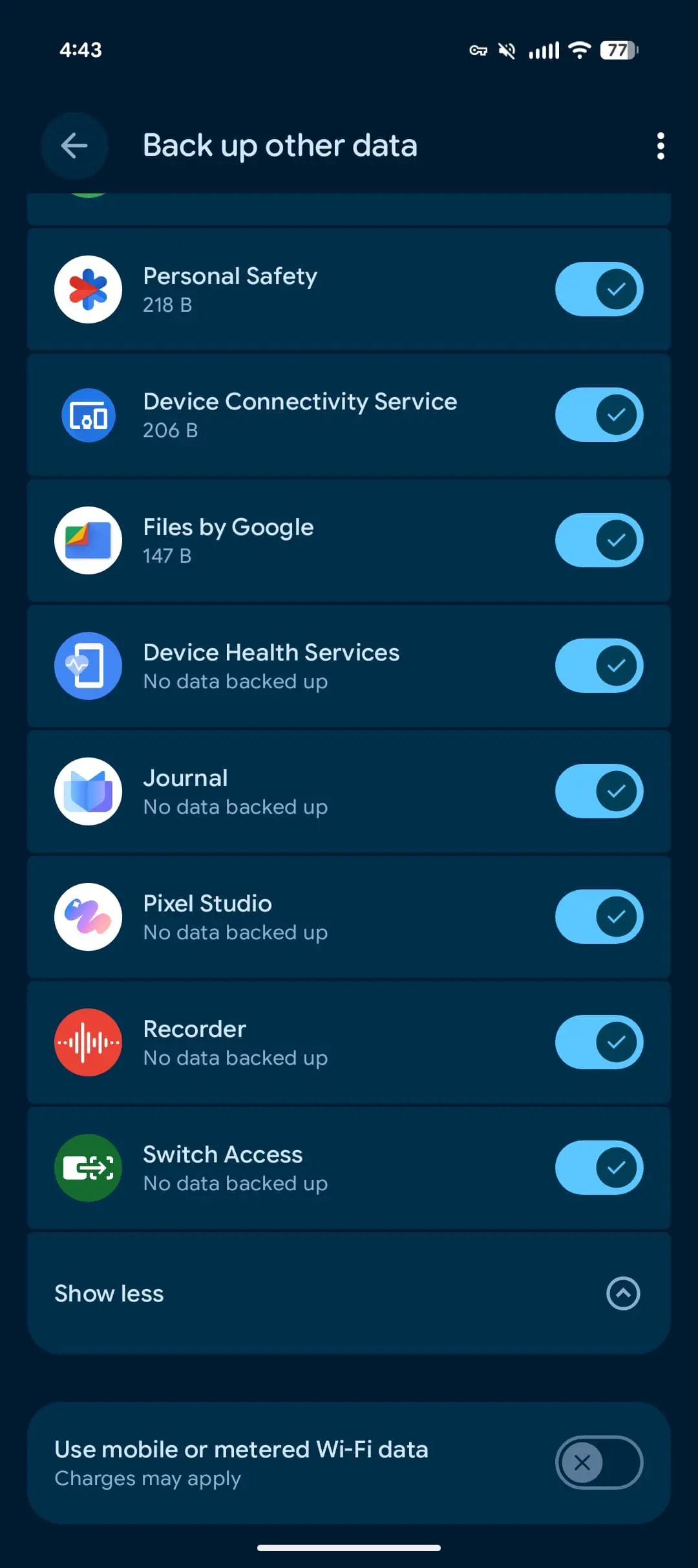 google android yedekleme icin uygulama bazli denetimleri baslatiyor 2