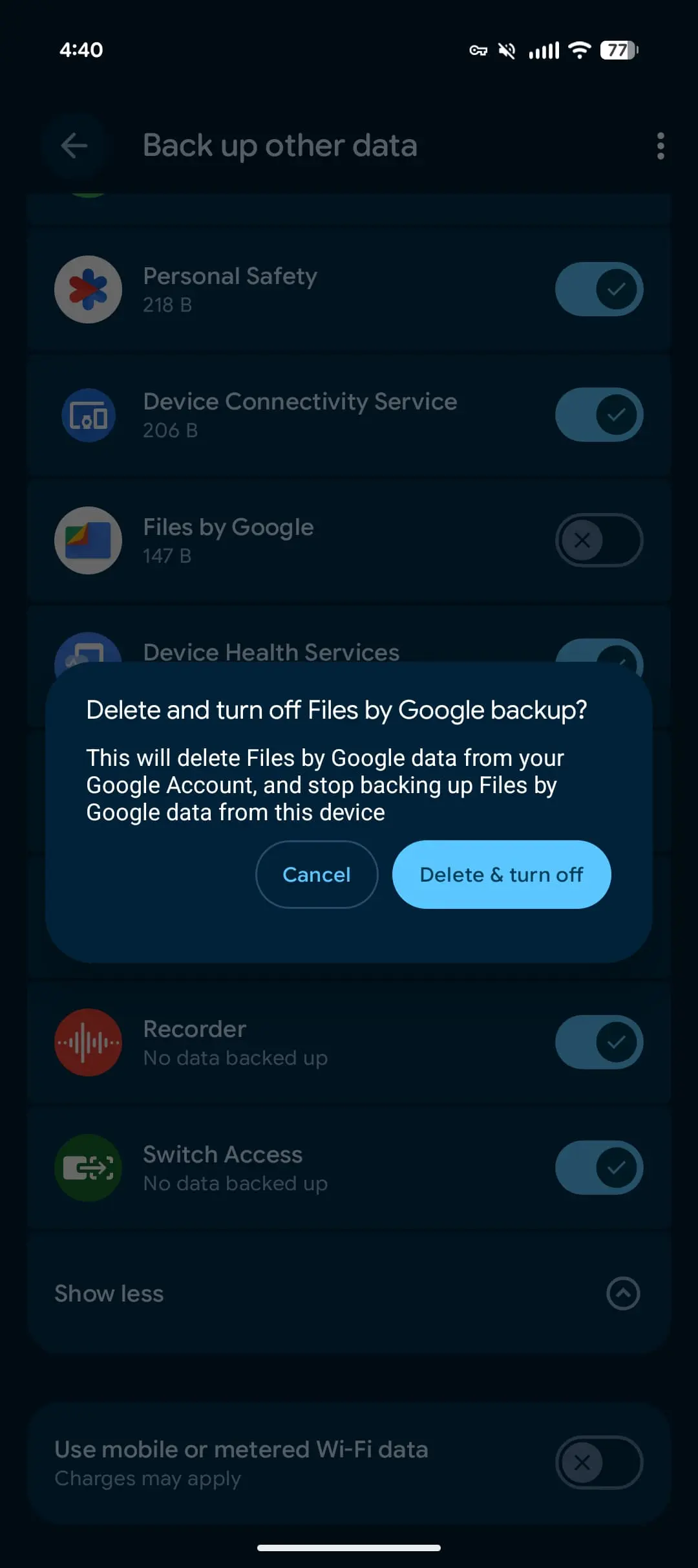 google android yedekleme icin uygulama bazli denetimleri baslatiyor 3
