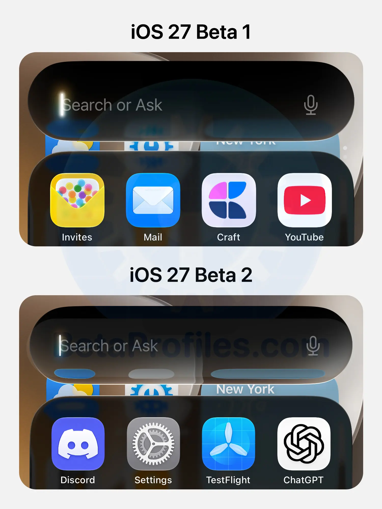 iOS 27 Beta 3