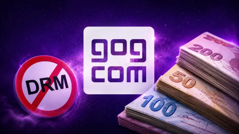 GOG nedir GOG TL desteği DRM free oyun nedir Steam dolar kuru DRM siz oyun satın al