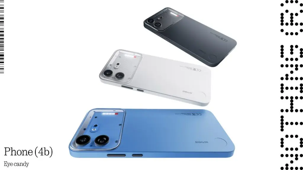 Nothing Phone (4b) Tanıtıldı: Büyük Batarya ve Özgün Tasarım 1 Nothing Phone (4b)