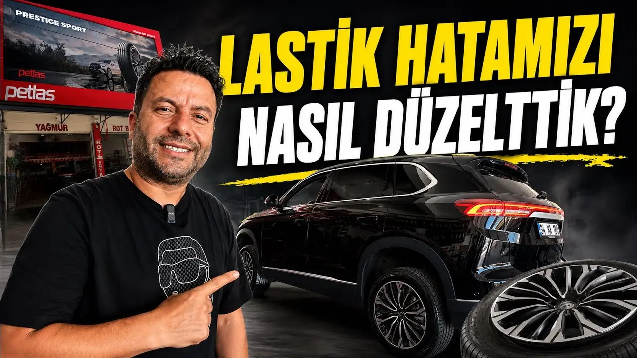 Togg Yaz Lastiği Değişimi: Petlas Prestige Sport ile Menzil ve Güvenlik Testi