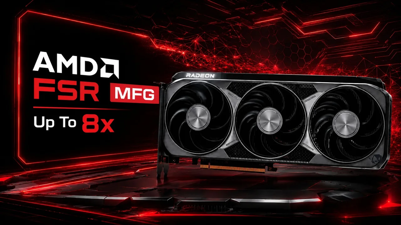 AMD’nin Yeni FSR Teknolojisi 8x Kare Oluşturma ile Geliyor