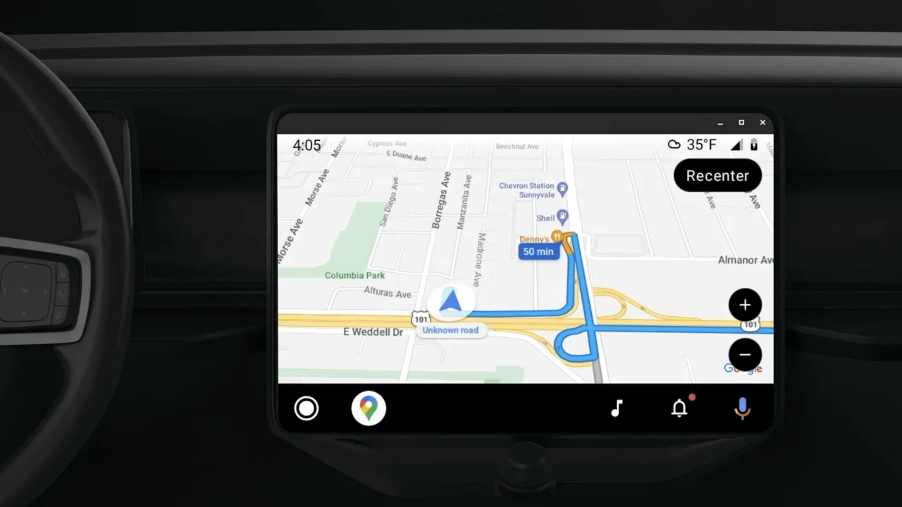 Android Auto Kullanıcıları için Hız Göstergesi Dönemi Başlıyor