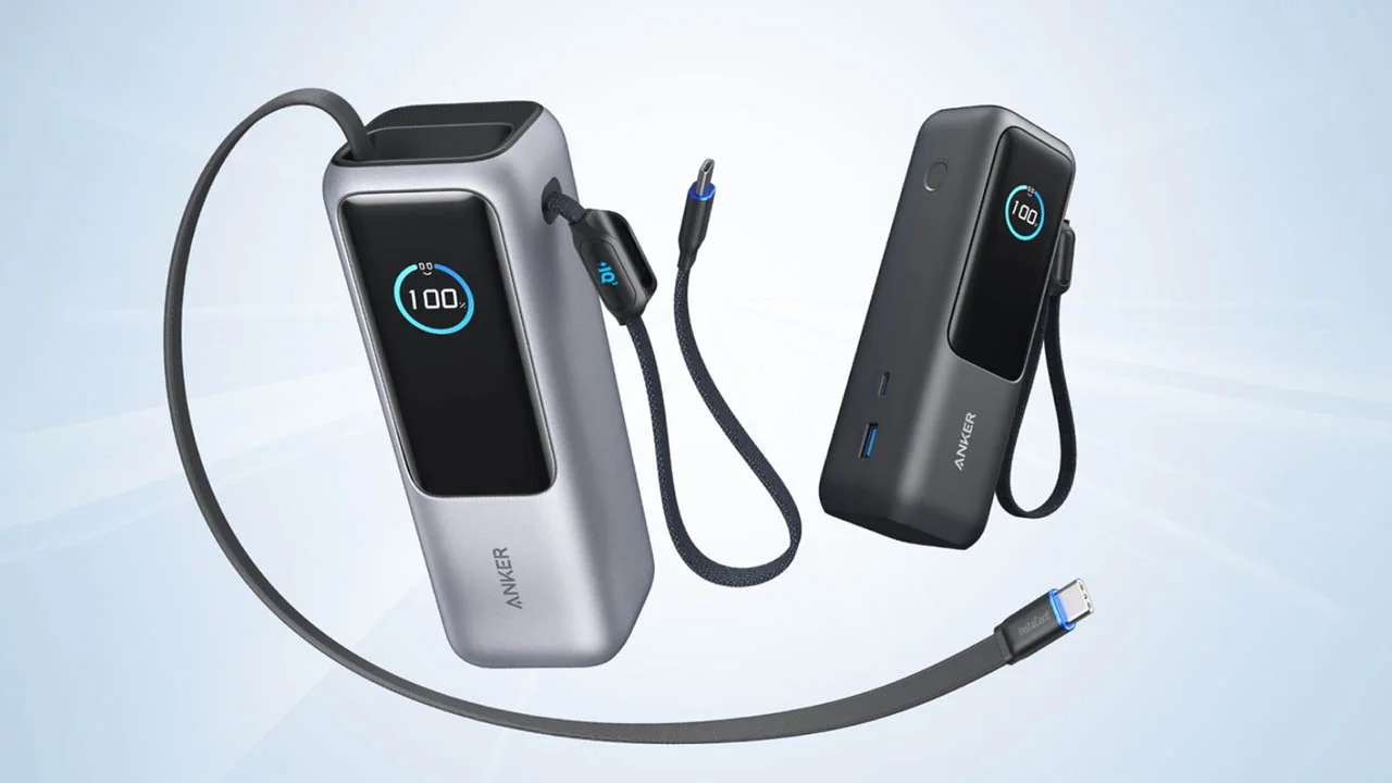 Anker, Power Bank, Taşınabilir Şarj Cihazı, 165W, 25.000 mAh