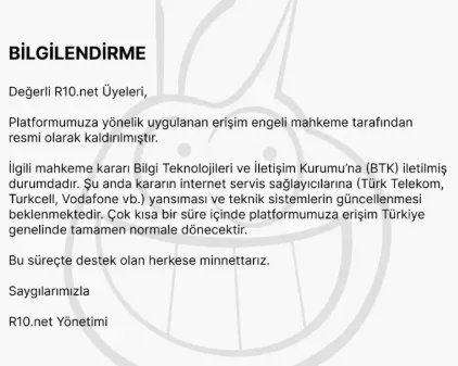 r10-net-uzerindeki-erisim-kisitlamasi-kaldirildi featured image