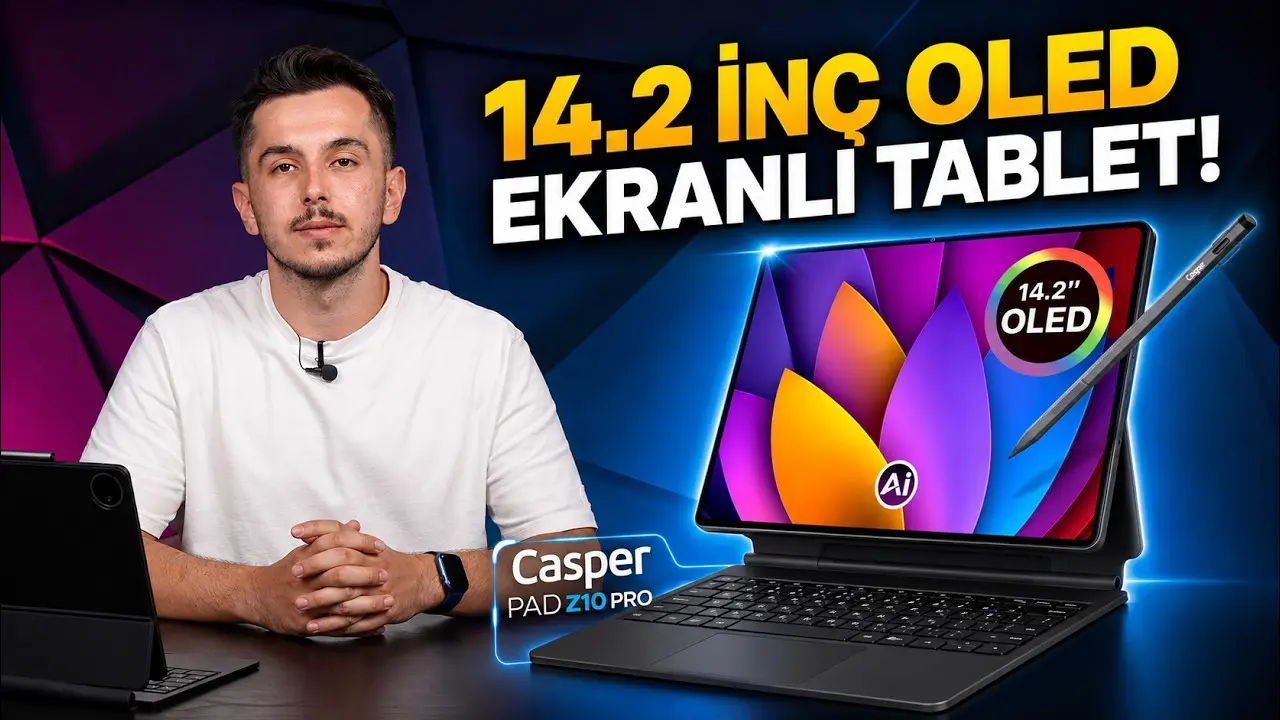 Casper PAD Z10 Pro İnceleme – Tablet Kadar Mobil, Laptop Kadar Üretken