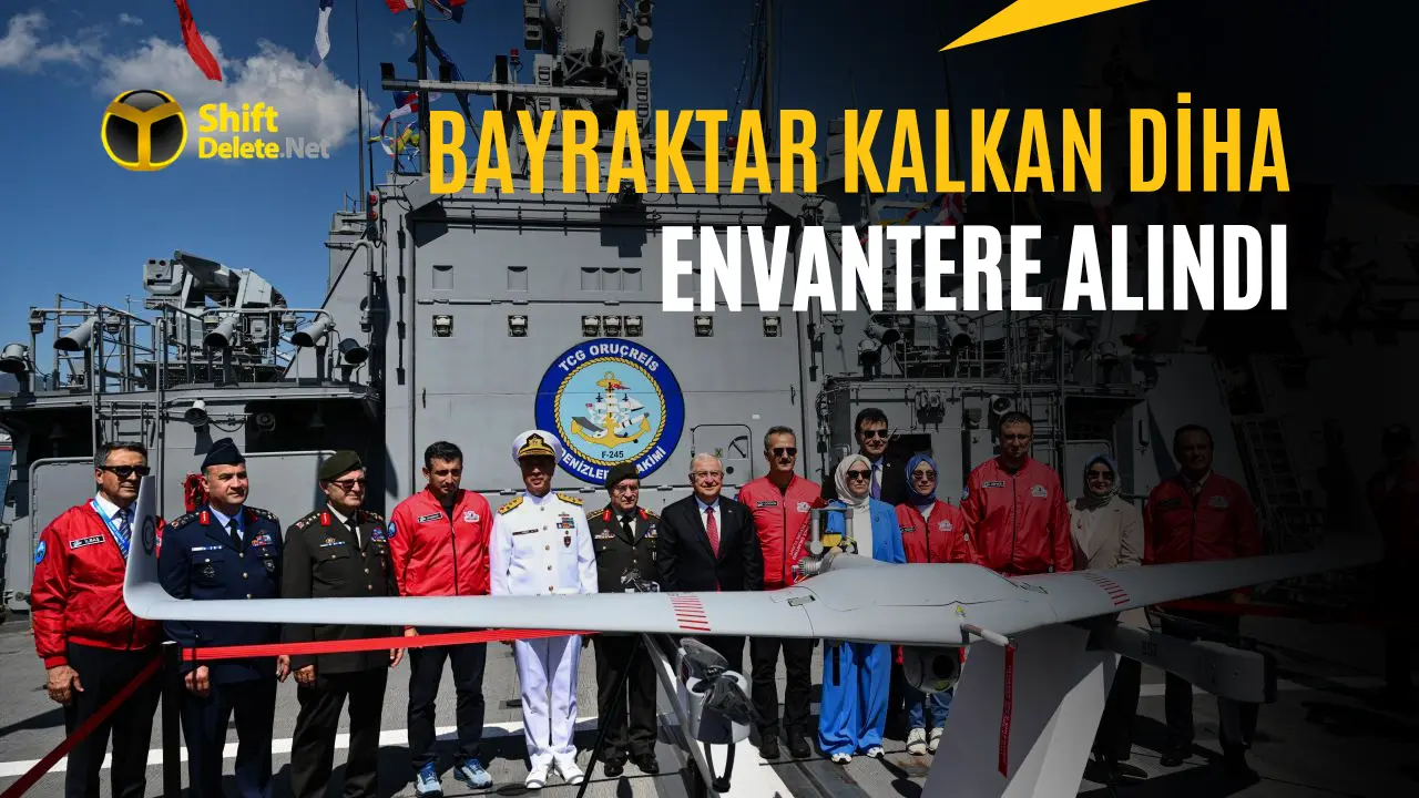 Bayraktar KALKAN DİHA Envantere Alındı