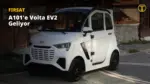 A101 Marketlerde Siyah Renkli Volta EV2 Satışa Çıkıyor — Volta EV2 elektrikli araç, A101 aktüel ürünler, elektrikli araç fiyatları, Volta EV2 özellikleri, şehir içi elektrikli araç