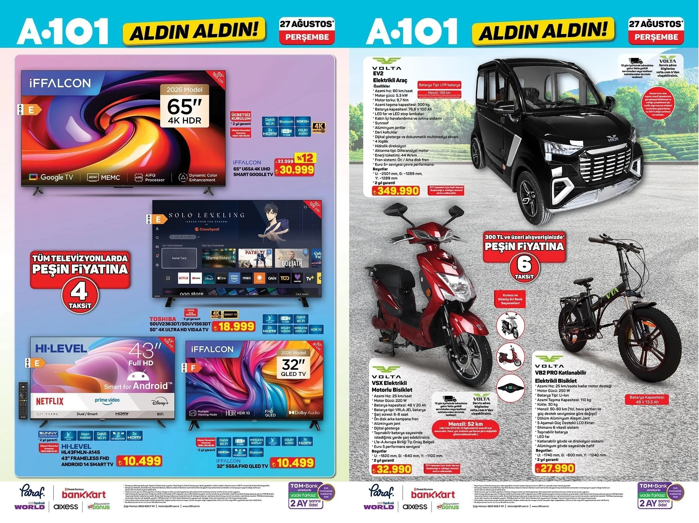 A101 Marketlerde Siyah Renkli Volta EV2 Satışa Çıkıyor — Volta EV2 elektrikli araç, A101 aktüel ürünler, elektrikli araç fiyatları, Volta EV2 özellikleri, şehir içi elektrikli araç