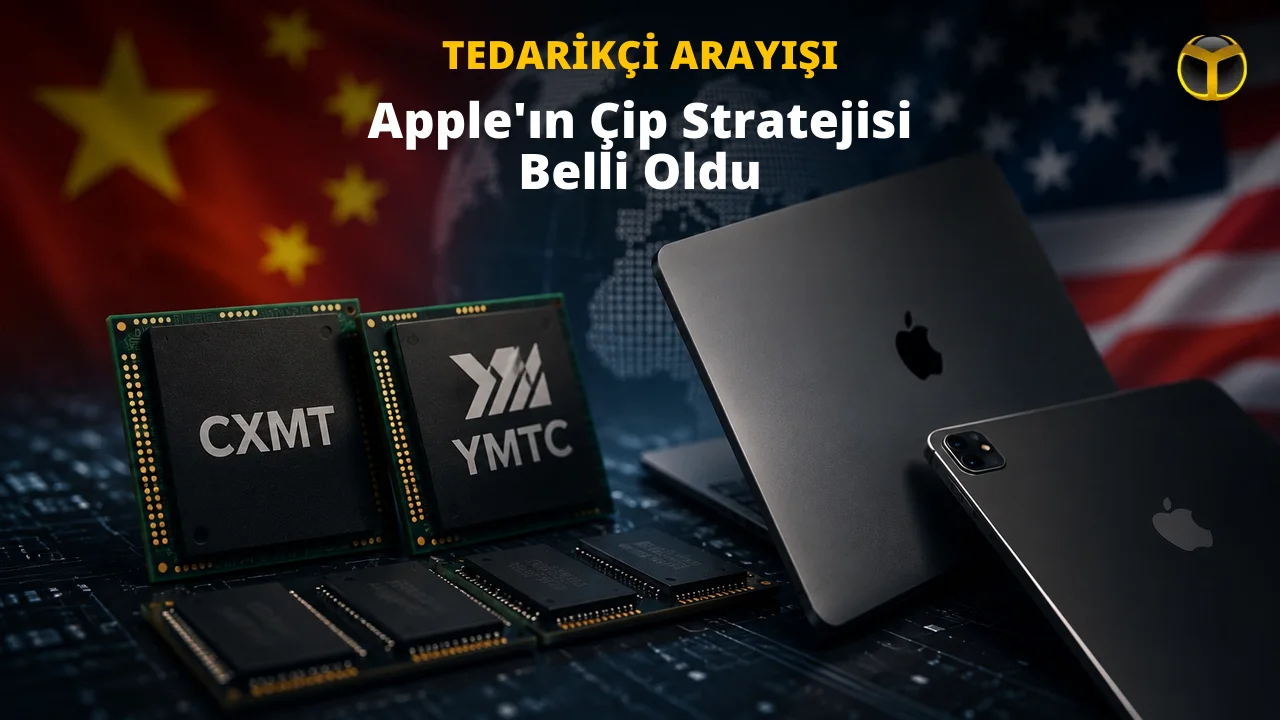 Apple'ın Çinli Çip Üreticileriyle Görüşmeleri Sürüyor — Apple Çinli çip üreticileri, CXMT DRAM üretimi, YMTC NAND modülleri, Apple tedarik zinciri, ABD Çin teknoloji ilişkileri