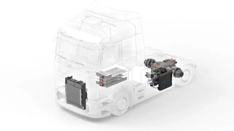 Elektrikli Kamyonlar için Dizel Motor: Menzil 800 KM Çıkıyor — elektrikli kamyon menzil artırıcı, ağır ticari araçlar, elektrikli sürüş sistemi, yüksek voltaj jeneratörü, CO2 emisyonları