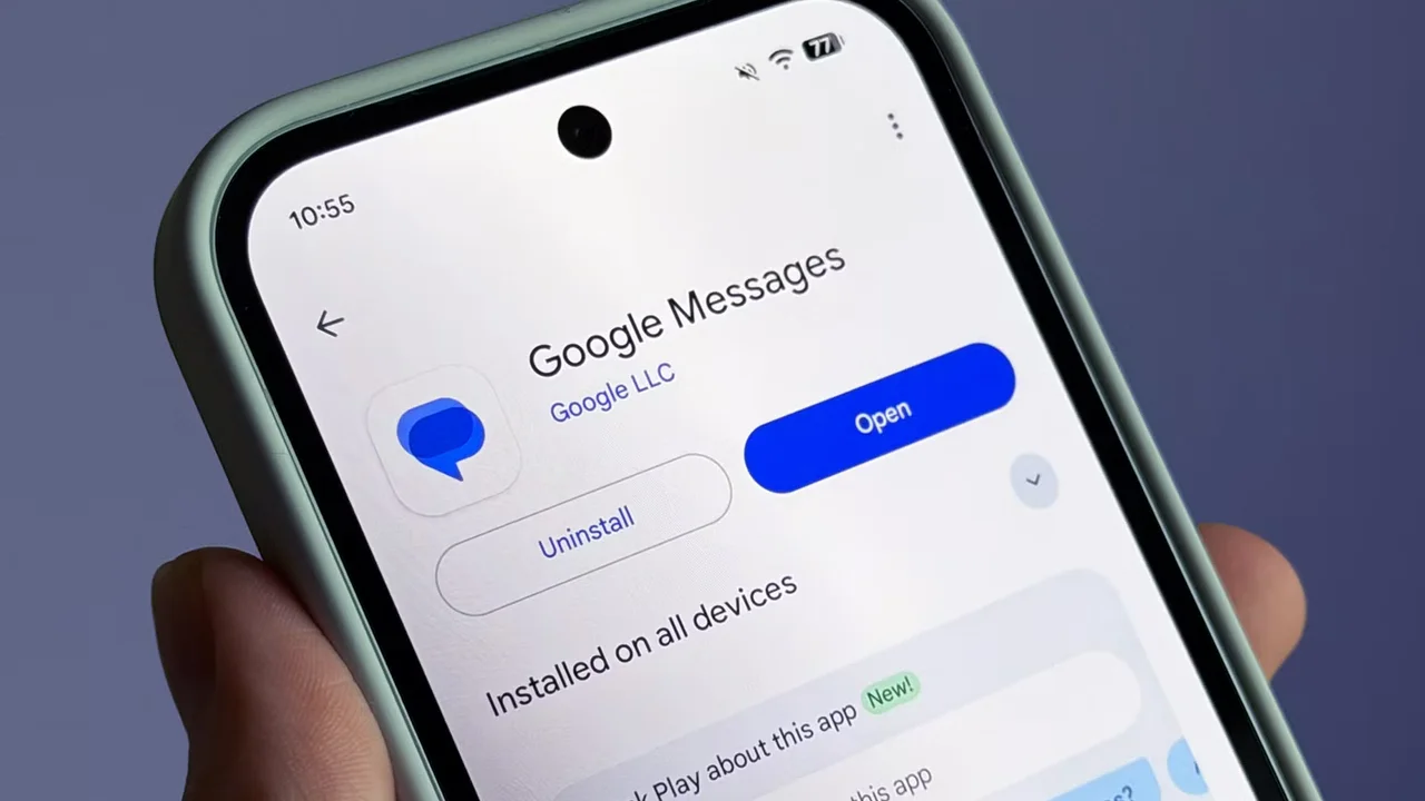 Google Messages’a Yeni Uzun Basma Menüsü Geldi