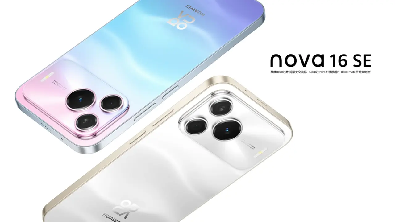 Huawei Nova 16 SE 8500mAh Batarya ve Uydu Bağlantısı ile Tanıtıldı