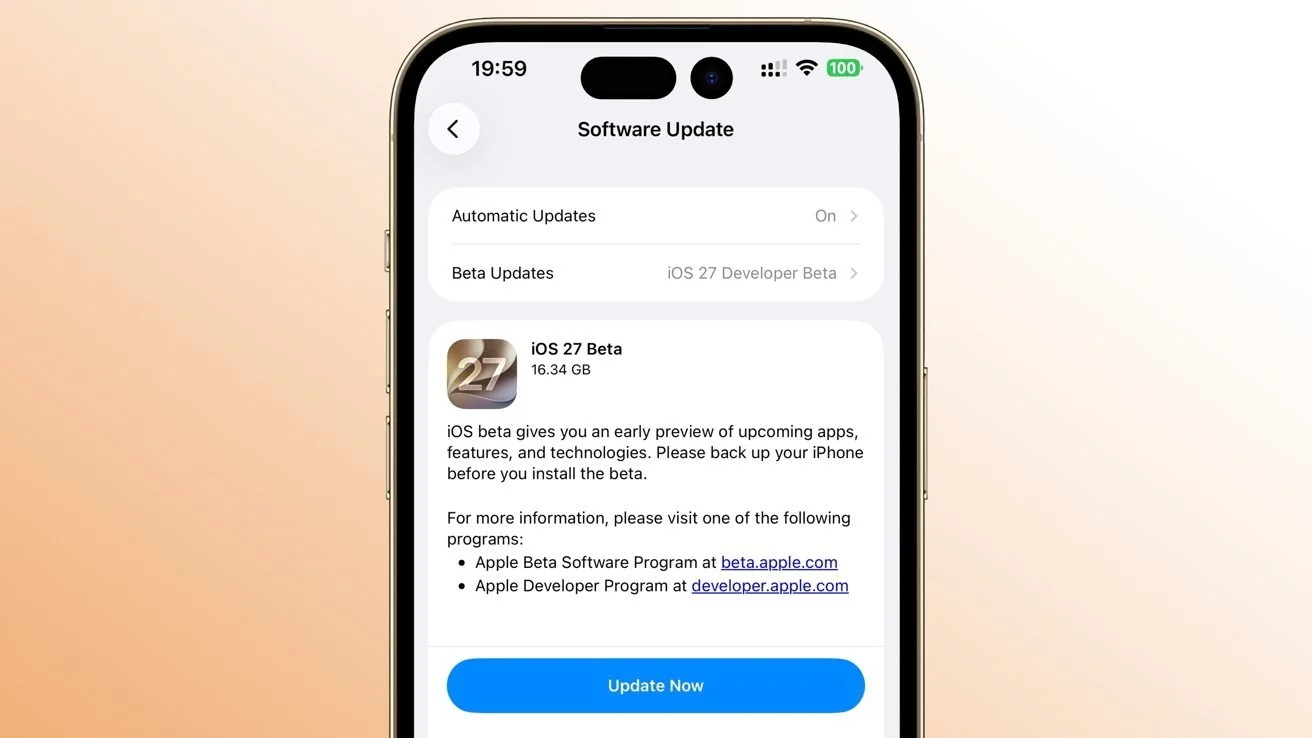 iOS 27 Geliştirici Beta 8 Çıktı: İşte Yenilikler — iOS 27 beta 8, Apple Intelligence, Siri AI özellikleri, iPhone yazılım güncellemesi, Apple geliştirici programı
