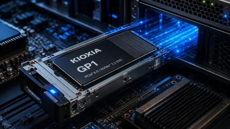 Kioxia, SSD, PCIe 6.0, IOPS, Yapay Zeka