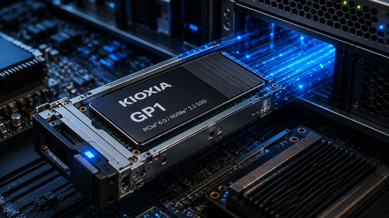 Kioxia’dan Yapay Zeka Altyapıları için SSD: 10 Milyon IOPS Gücünde