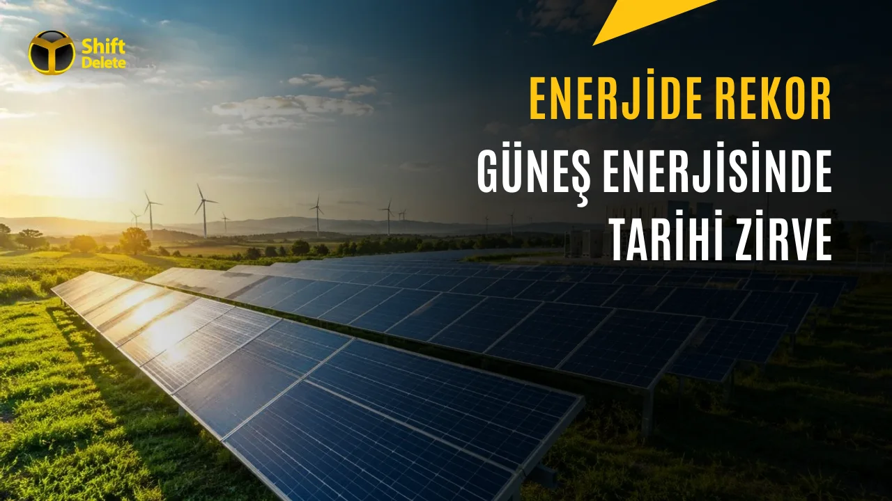 Türkiye Güneş Enerjisinde Tüm Zamanların Üretim Rekorunu Kırdı
