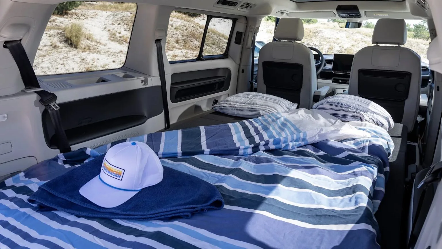 Volkswagen ID. California Cruise Tanıtıldı: Elektrikli Kamp Deneyimi — elektrikli kamp aracı, ID. Buzz Pro, karavan fuarı, elektrikli araç fiyatları