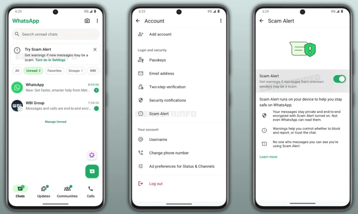 WhatsApp'ta Dolandırıcılık Dönemi Sona Eriyor: İşte Yeni Özelliğin Detayları — WhatsApp dolandırıcılık uyarısı, WhatsApp şüpheli mesajları engelleme, WhatsApp güvenlik ayarları, WhatsApp bilinmeyen numaralar, WhatsApp beta sürümü