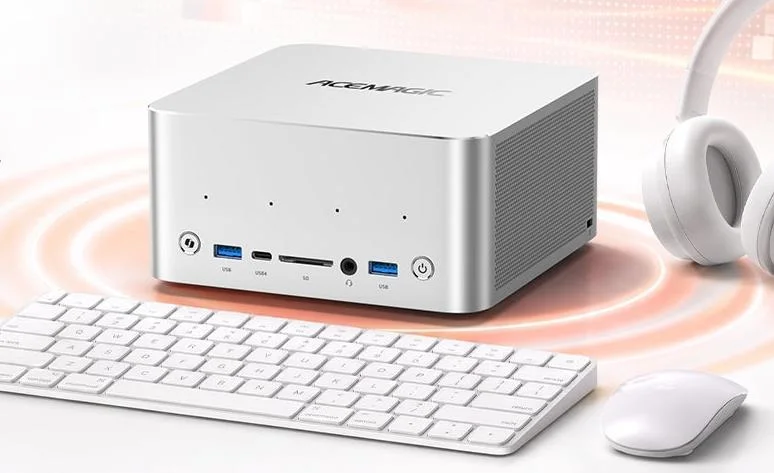 192 GB RAM'li Acemagic F9A Mini Workstation Tanıtıldı — Ryzen AI Max+ PRO 495, Acemagic F9A özellikleri, 192 GB RAM mini PC, AMD Strix Halo işlemci, IFA 2026 teknoloji haberleri