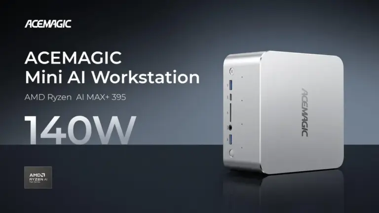 192 GB RAM'li Acemagic F9A Mini Workstation Tanıtıldı — Ryzen AI Max+ PRO 495, Acemagic F9A özellikleri, 192 GB RAM mini PC, AMD Strix Halo işlemci, IFA 2026 teknoloji haberleri