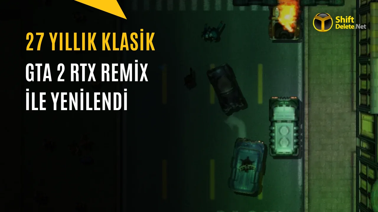 27 Yıllık GTA 2 için RTX Remix Modu Yayınlandı: Işın İzleme ve 60 FPS Desteği Geldi