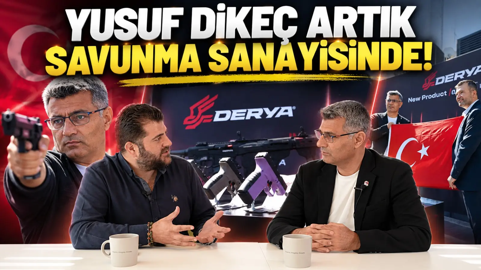 Yusuf Dikeç ile Yerli Silah Devrimi! Derya Arms İş Birliği ve Anti-Drone Tüfeği