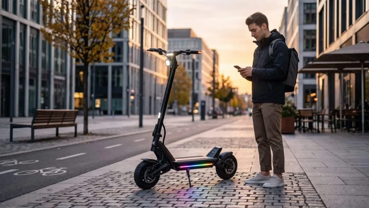 70 Km Menzilli Elektrikli Scooter: Acer Predator ES Thunder Pro