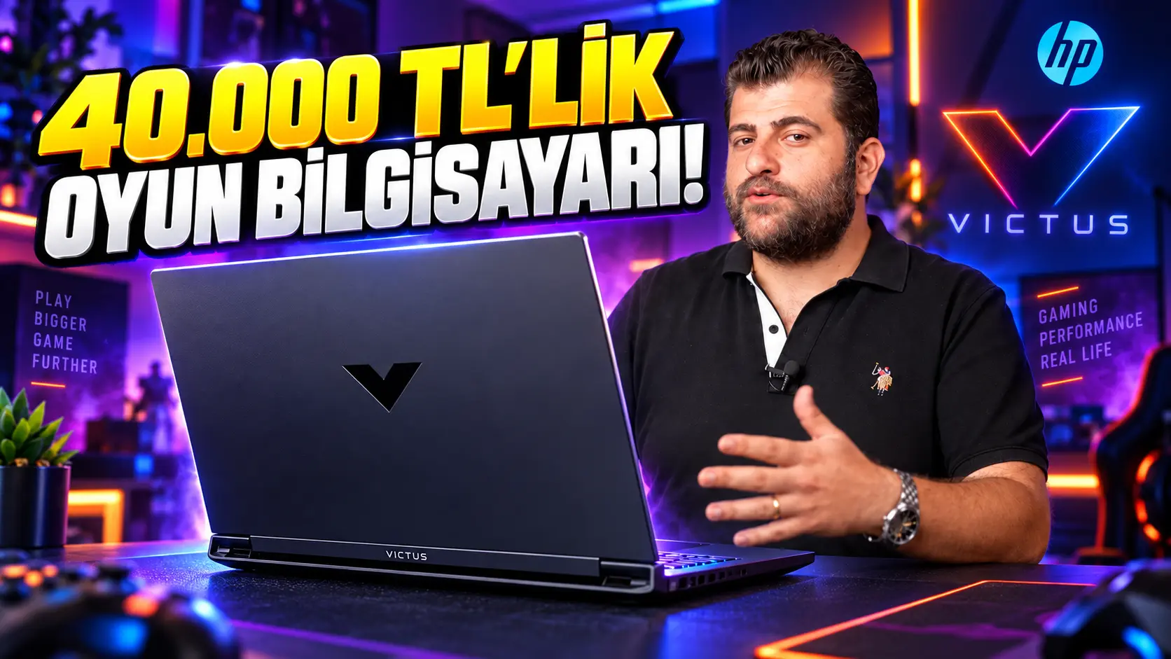 HP Victus 15-fa2705nt İnceleme: 40.000 TL’lik F/P Oyun Bilgisayarı