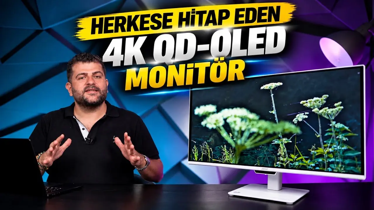 MSI PRO MAX 271UPXW12G 4K QD-OLED Monitör inceleme: Hem Profesyonellere Hem Oyunculara!