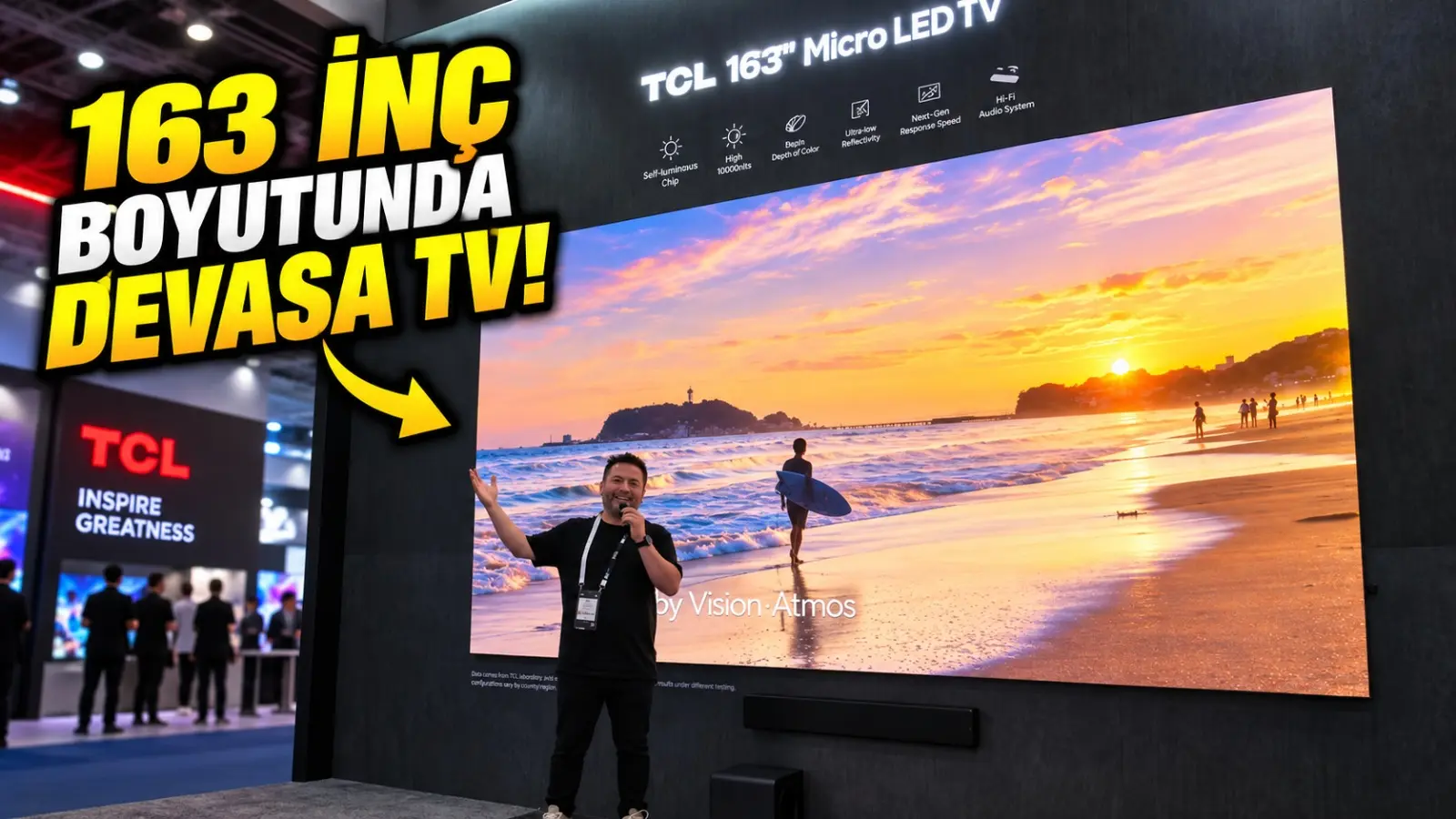 TCL’in 163 İnçlik Dev TV’si ve Yapay Zekalı Teknolojileri! – IFA 2026’da İnceledik