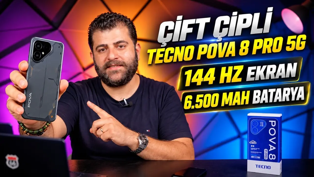 TECNO POVA 8 Pro 5G Tonino Lamborghini Limited Edition İnceleme